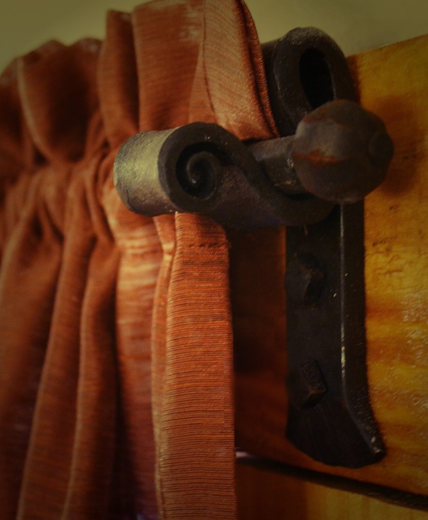 Custom Curtain Rod and Bracket