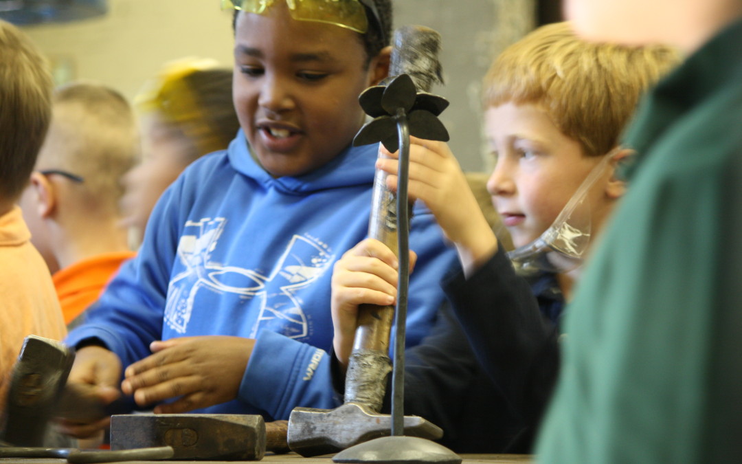 2nd Grade Field Trip to Antietam Iron Works- Cumberland Valley Christian School