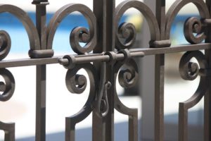 Iron Gate latch round pool