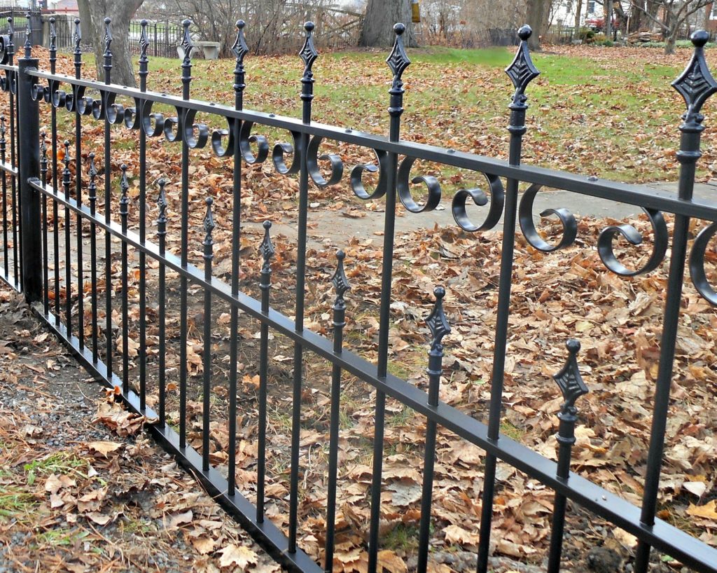 Wrought Iron Fence Restoration in Shippensburg, Pennsylvania