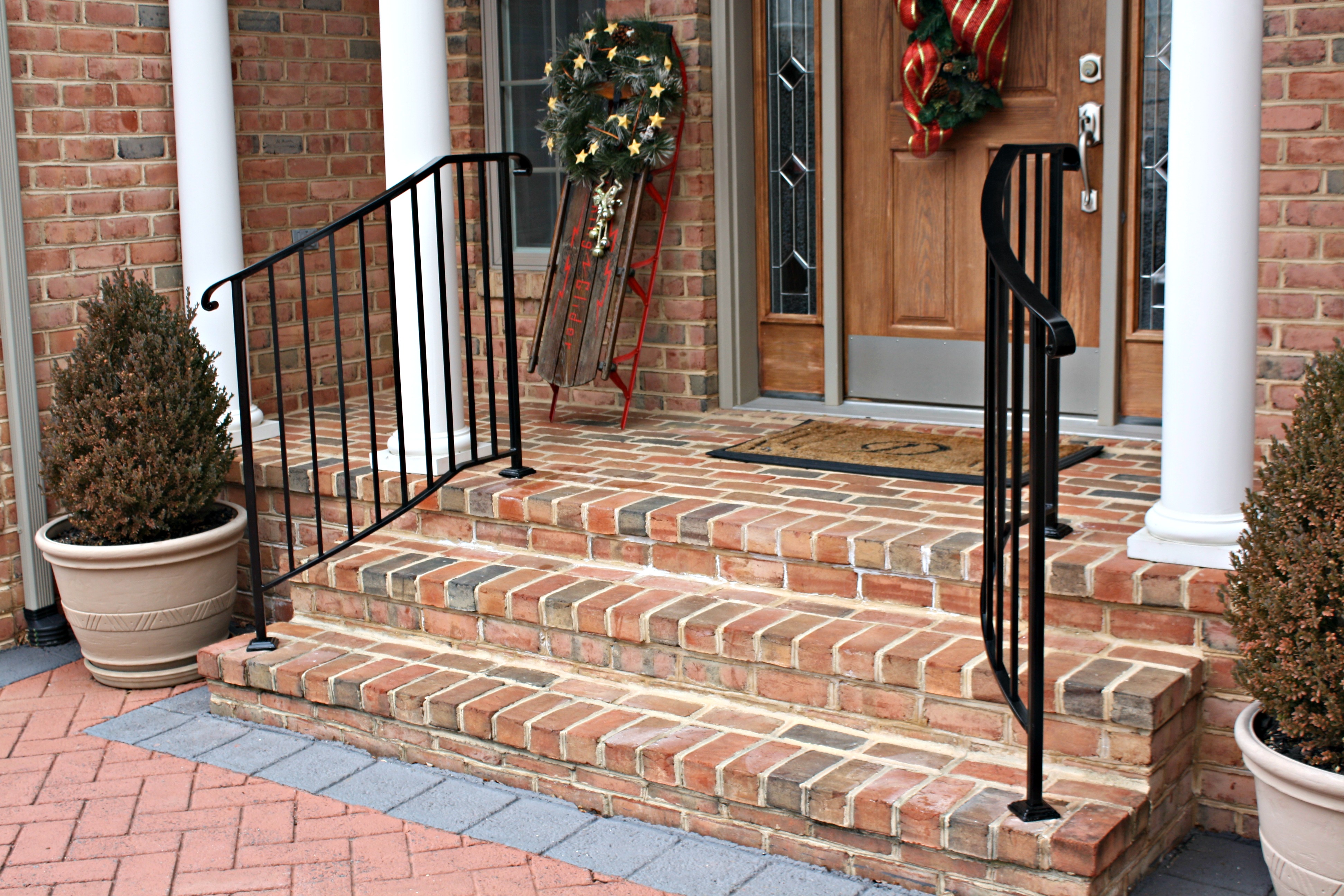 Improve the Look and Safety of your Front Step Railings Antietam Iron