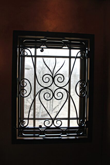 Wrought Iron Window Grill