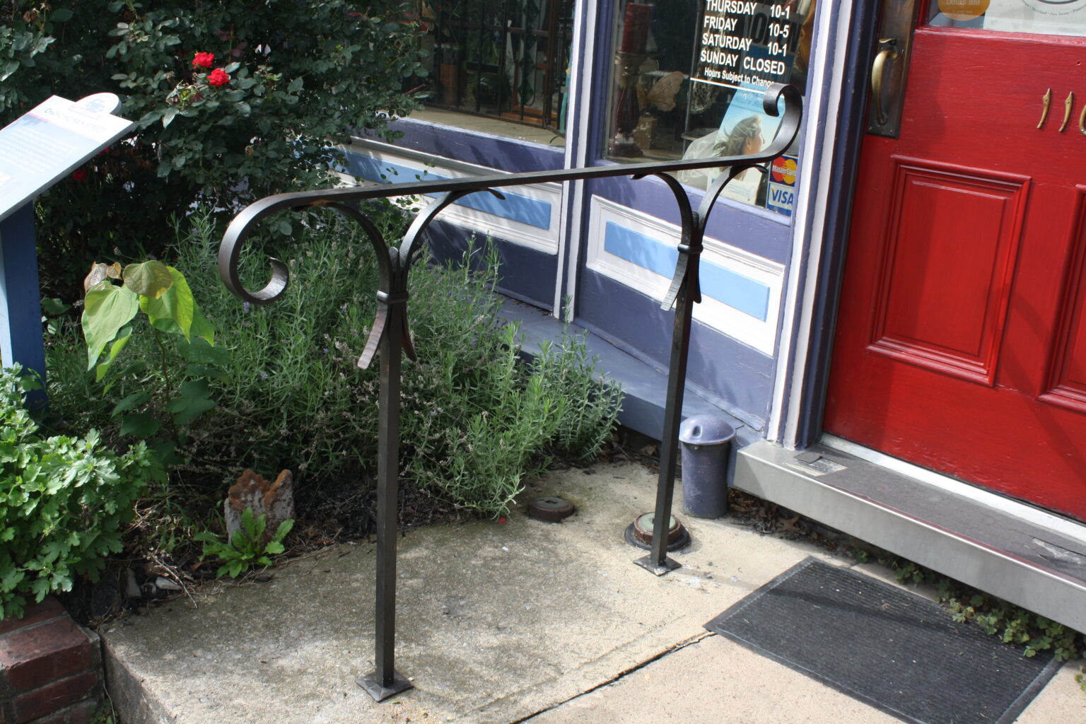 Railing for Small Steps or Walkways- Safety without compromising style ...