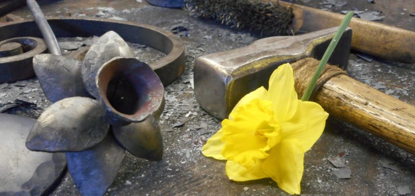 Forged daffodil