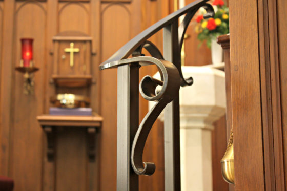 Pulpit Step Railings