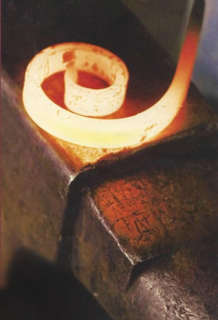 Scroll Hot on the Anvil